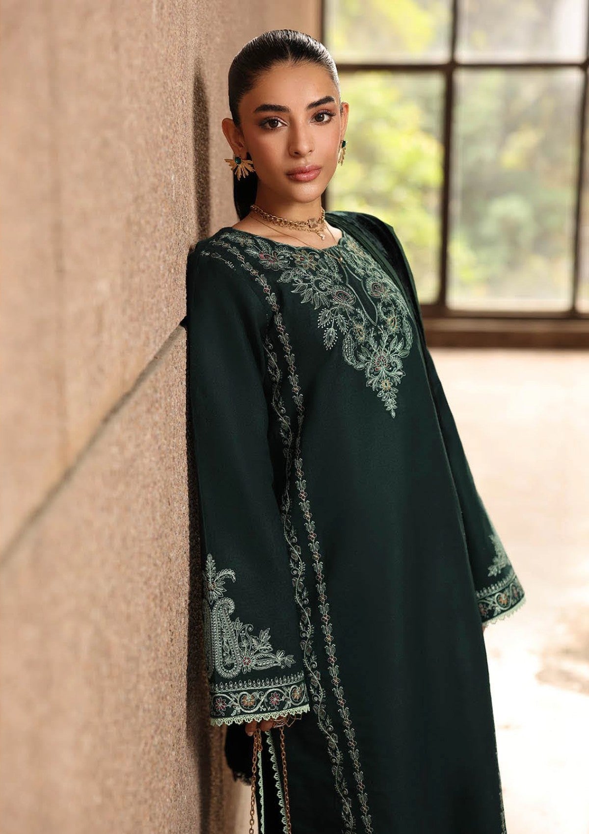 Raj Bari P/Winter Shawl`25 D#09