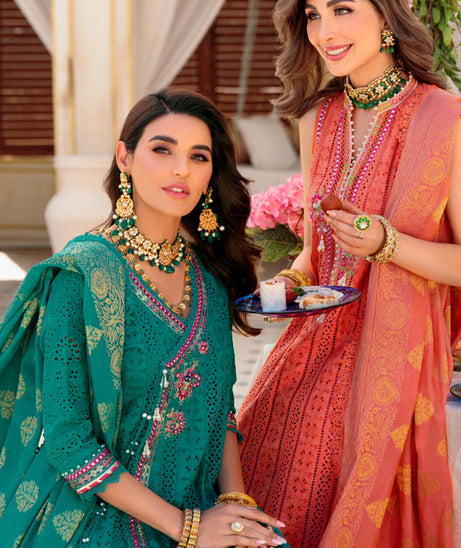 Noor By Saadia Asad Eid Chikankari Lawn'22 D#8-A