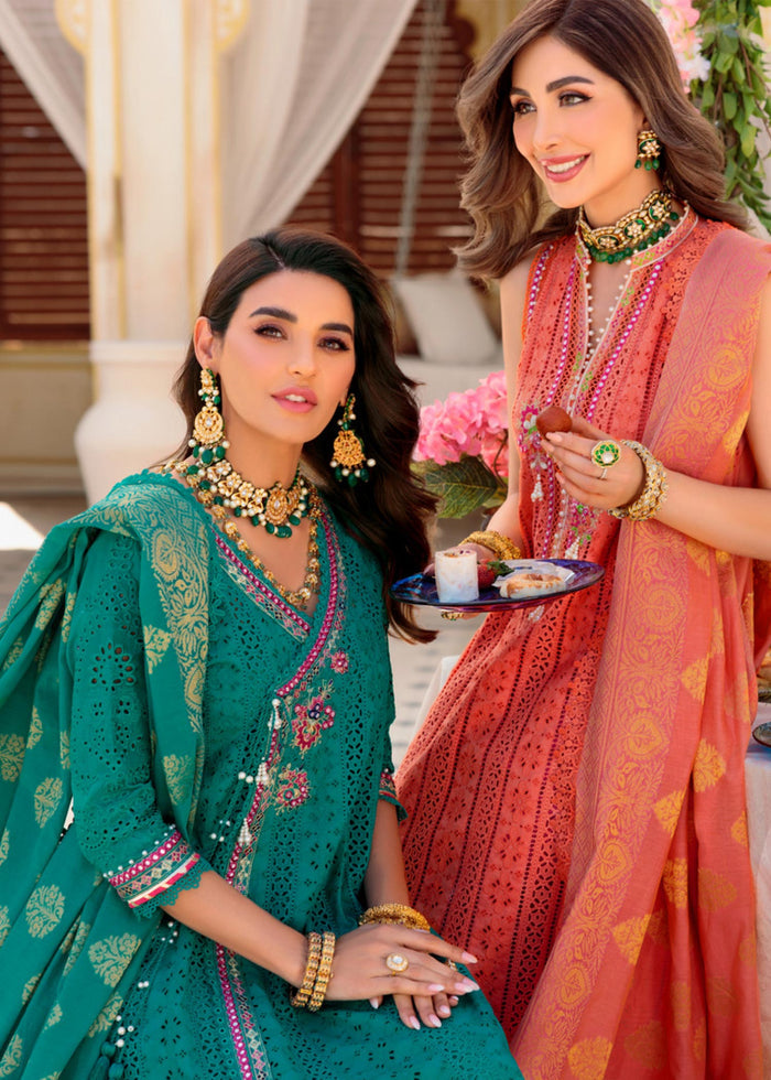 Noor By Saadia Asad Eid Chikankari Lawn'22 D#8-A