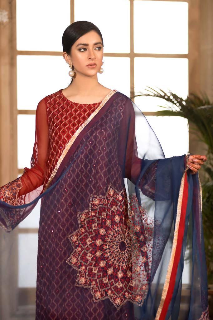 Charizma Allure Emb Chiffon`21 D#10 (Vol-2)