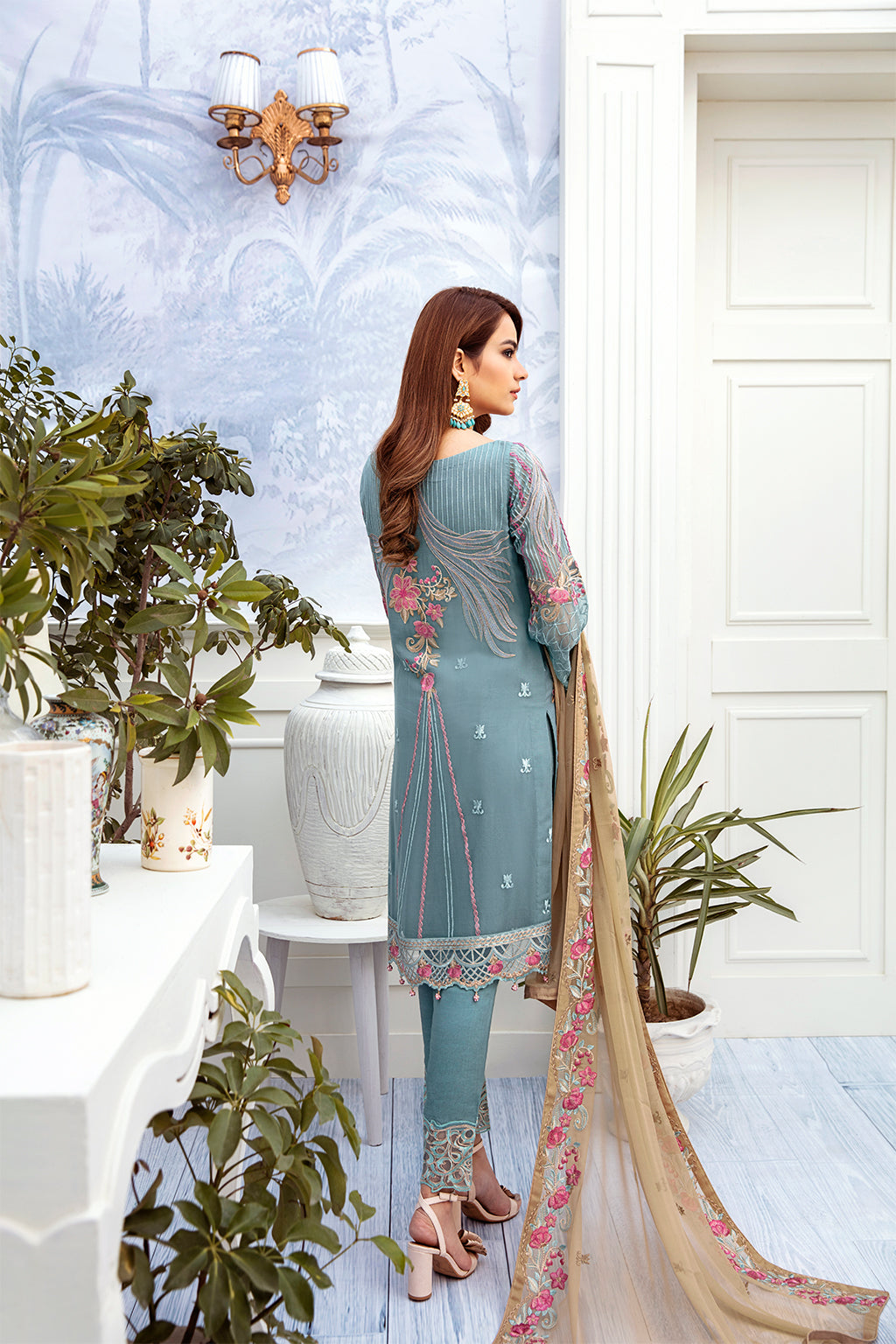 Ramsha Chevron L/Chiffon`22 D#211 (Vol-2)