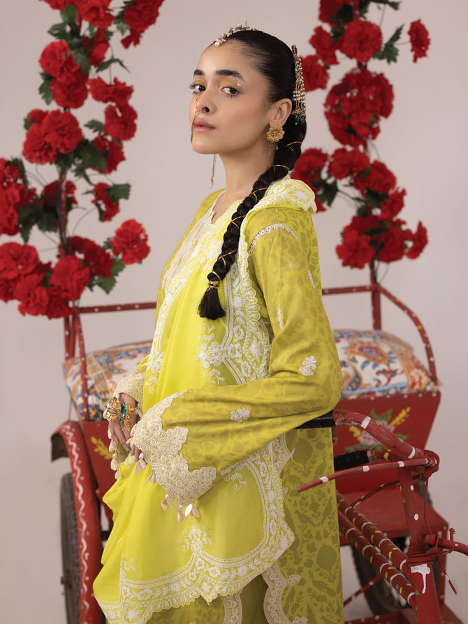 Faiza Faisal Rangeeli Lawn'24 (Sajjo)