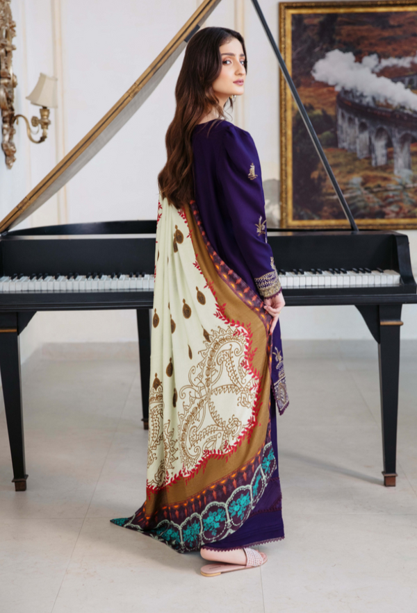 Hamdam Serene Emb Wool`25 D#09