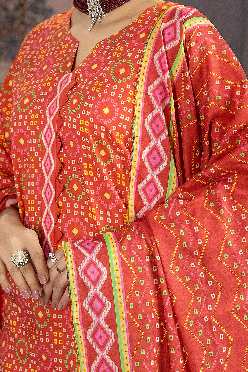 Safwa S Print Lawn`23 SSP#13