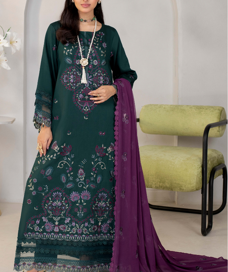 Hamdam Elleena Emb Viscose`25 D#02
