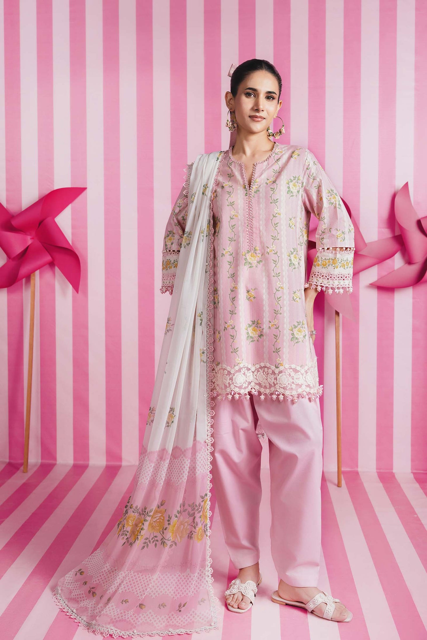 Maria.B M Basics S/S Lawn`26 D#02-A