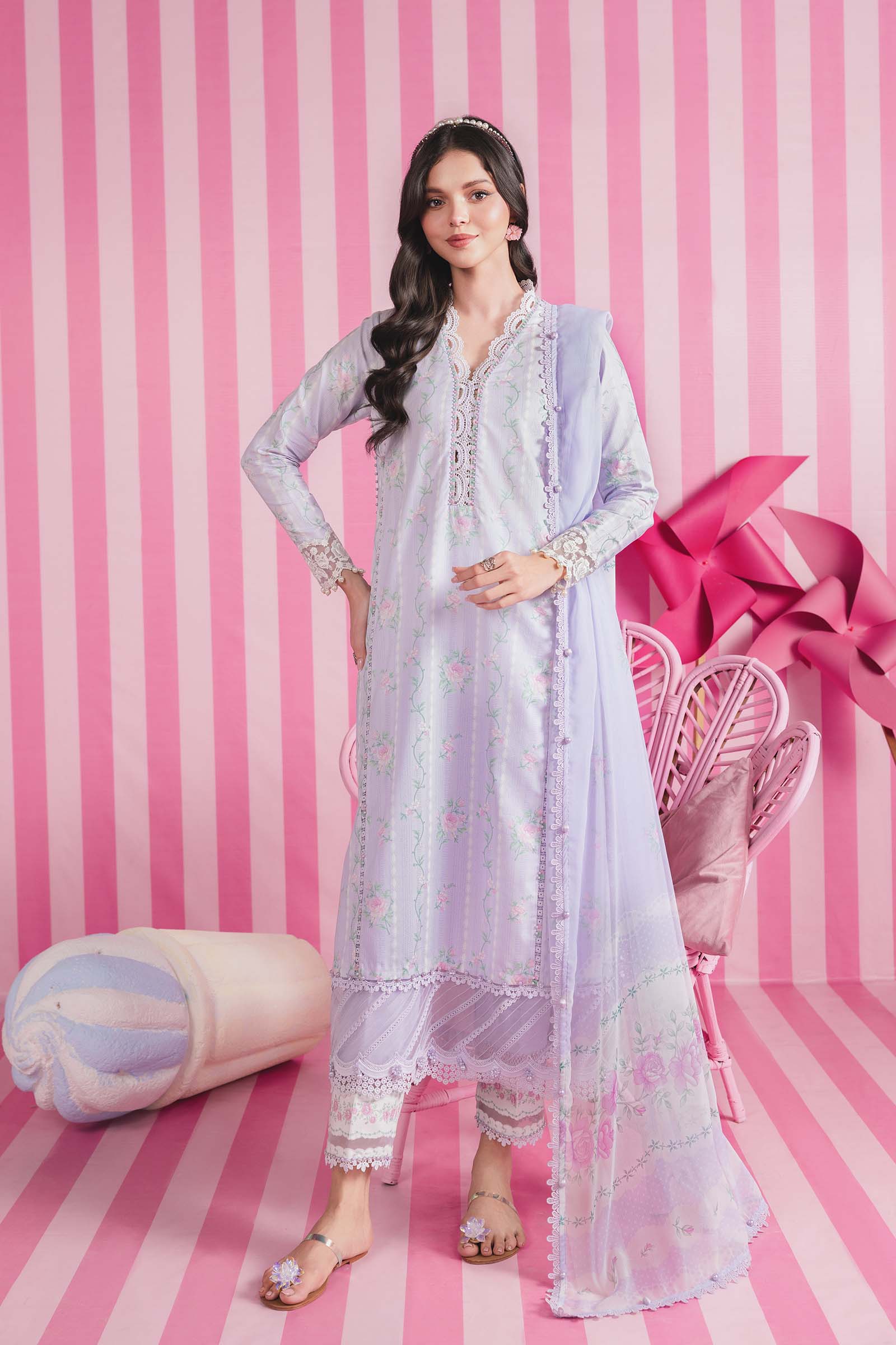 Maria.B M Basics S/S Lawn`26 D#02-B