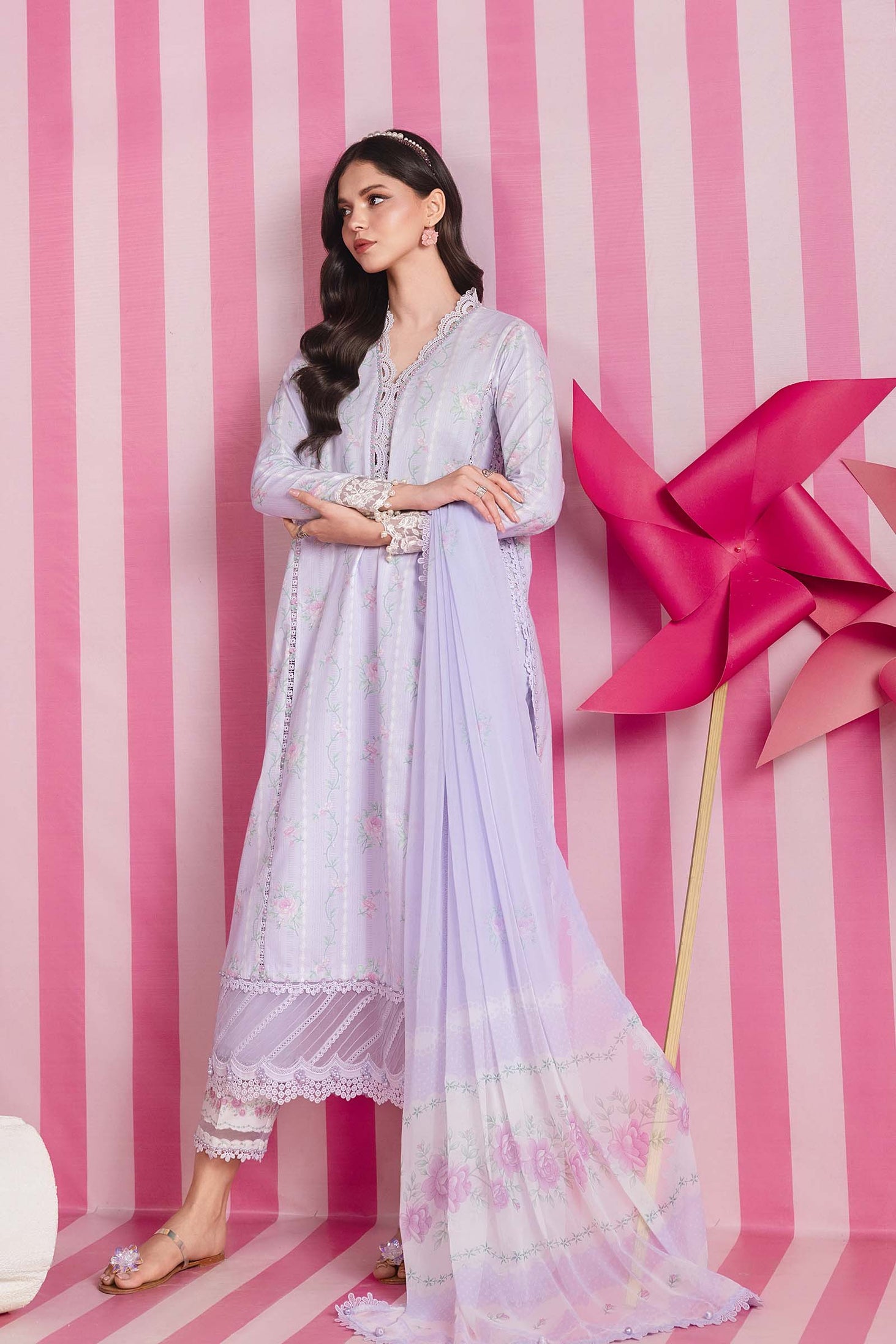 Maria.B M Basics S/S Lawn`26 D#02-B