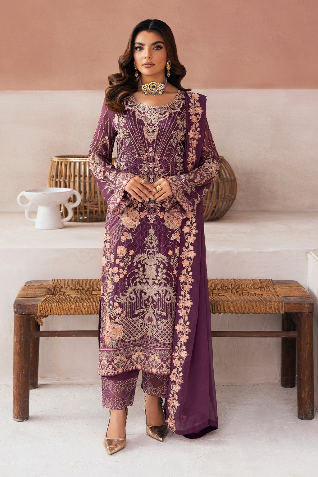 Ramsha Arzoo Chiffon`25 Vol-1 D#112