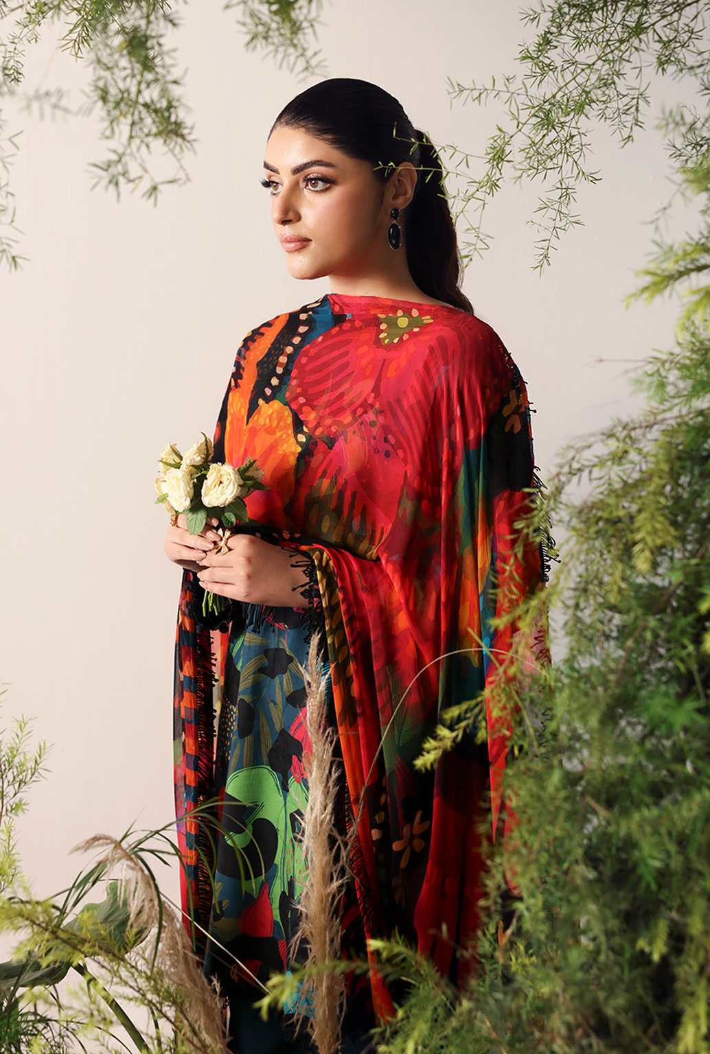 Naqsh Bloom & Vogue Jacquard`25 Nightfall Teal D#155