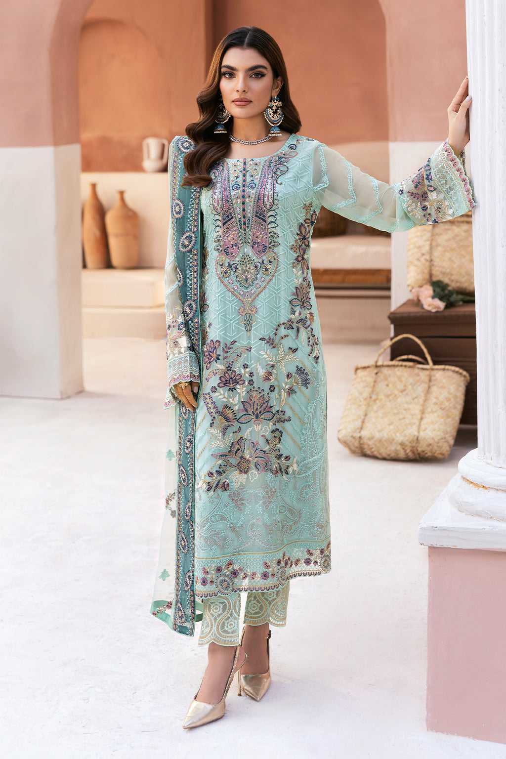 Ramsha Arzoo Chiffon`25 Vol-1 D#108