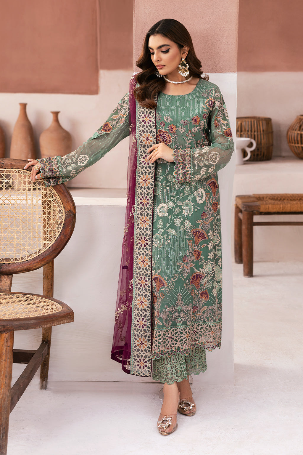 Ramsha Arzoo Chiffon`25 Vol-1 D#103