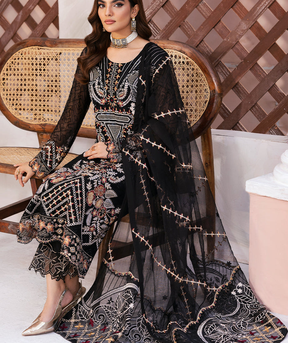 Ramsha Arzoo Chiffon`25 Vol-1 D#107