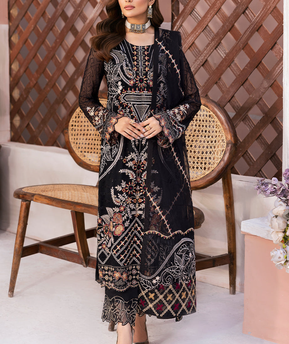 Ramsha Arzoo Chiffon`25 Vol-1 D#107