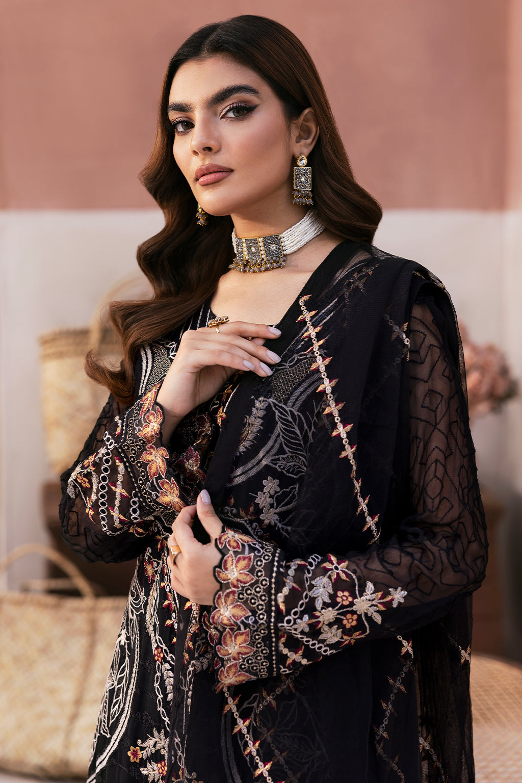 Ramsha Arzoo Chiffon`25 Vol-1 D#107