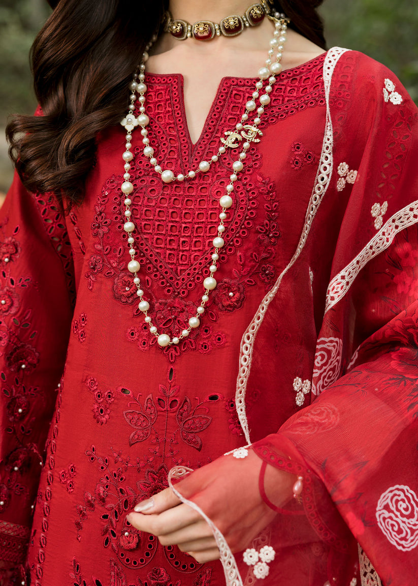 Sardinia Floral Forest Lawn'25 D#805 (Crimson Bloom)