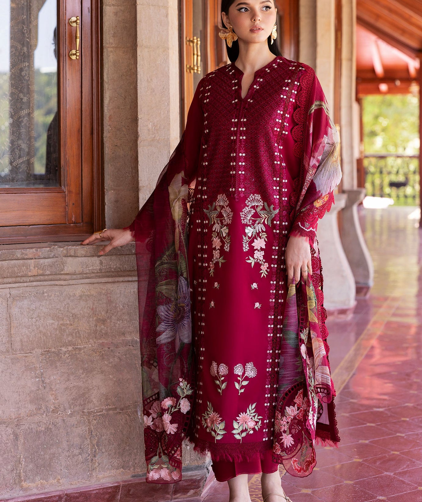 Saira Shakira Bloom Lawn`25 D#2-A