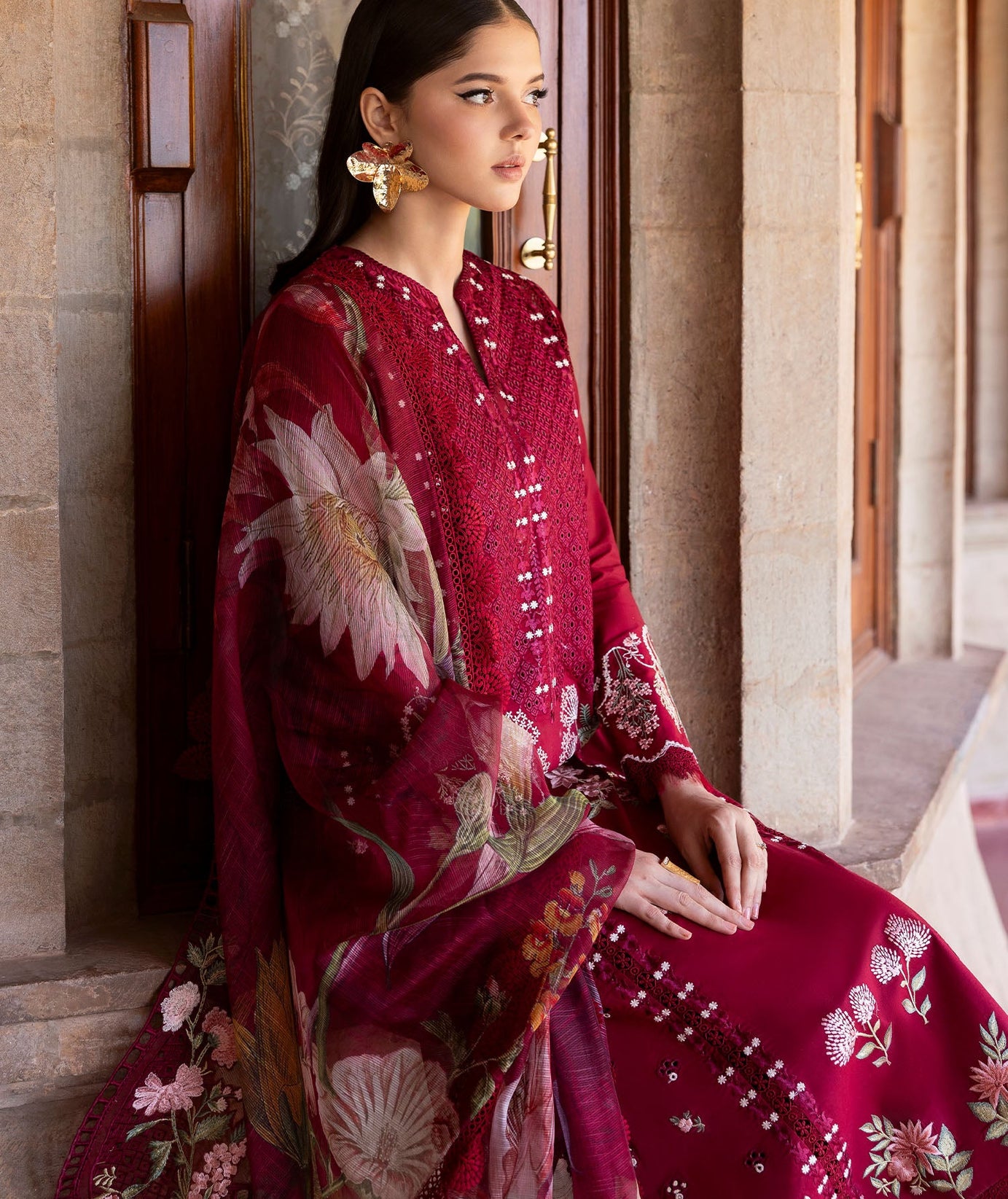 Saira Shakira Bloom Lawn`25 D#2-A