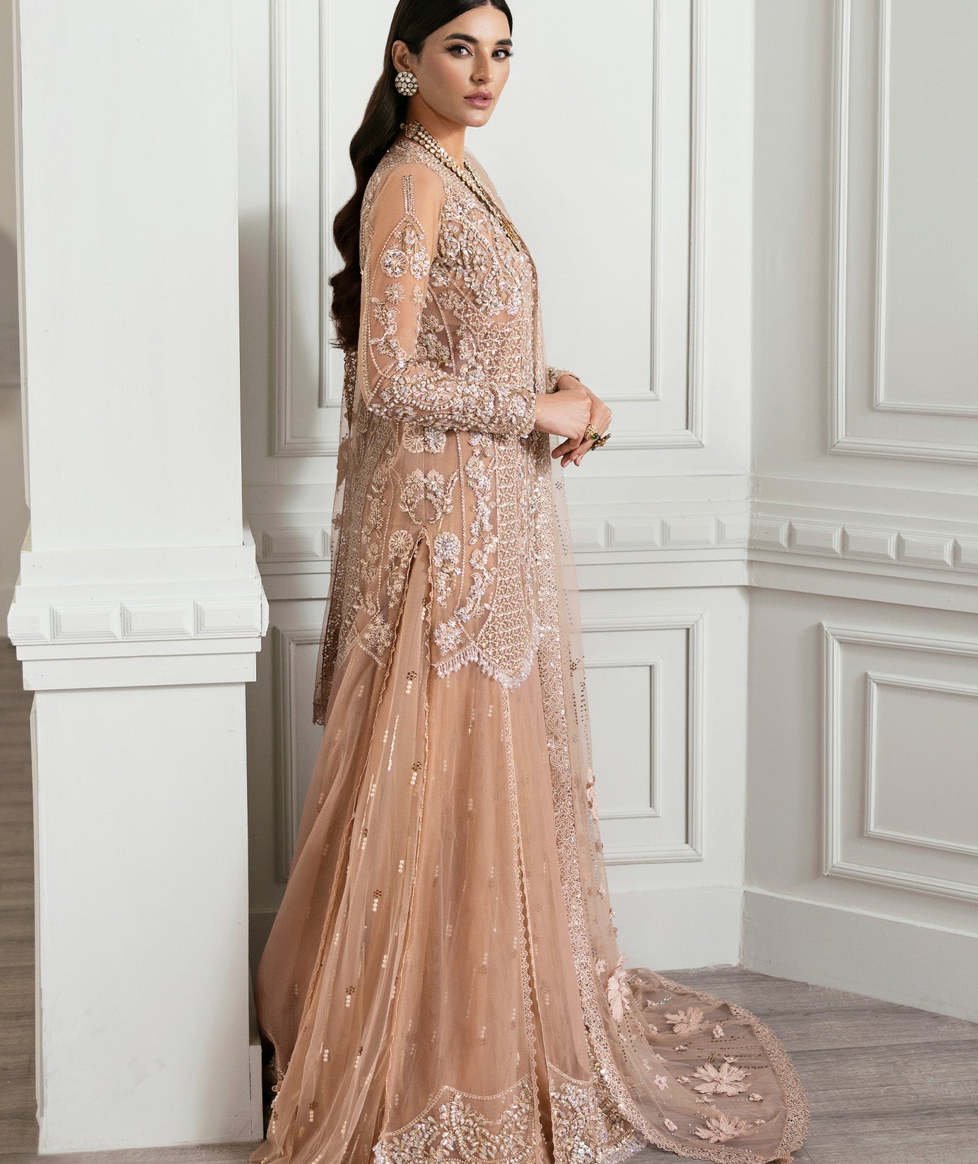 CRIMSON X SAIRA SHAKIRA UNSTITCHED WEDDING '24 D#05 (Stardust)