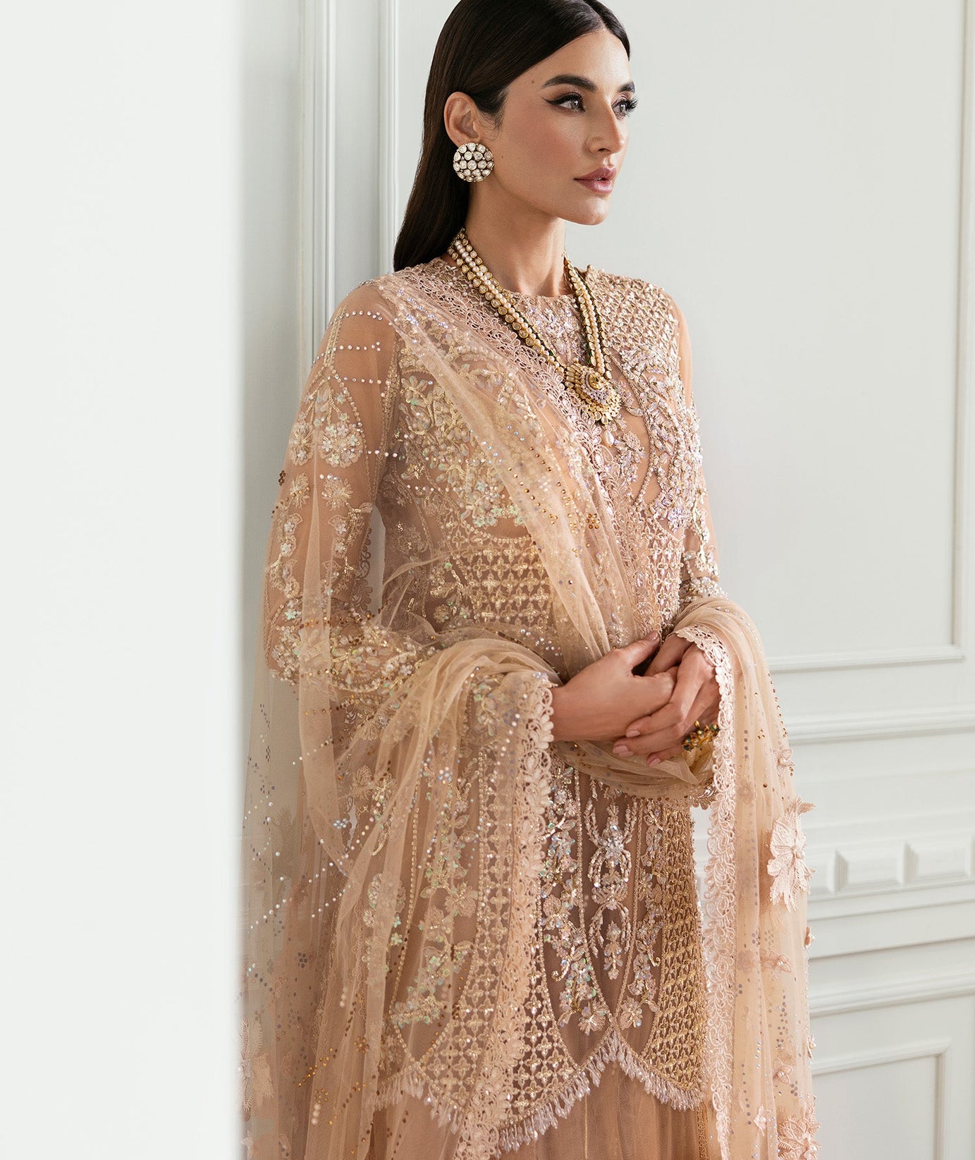 CRIMSON X SAIRA SHAKIRA UNSTITCHED WEDDING '24 D#05 (Stardust)