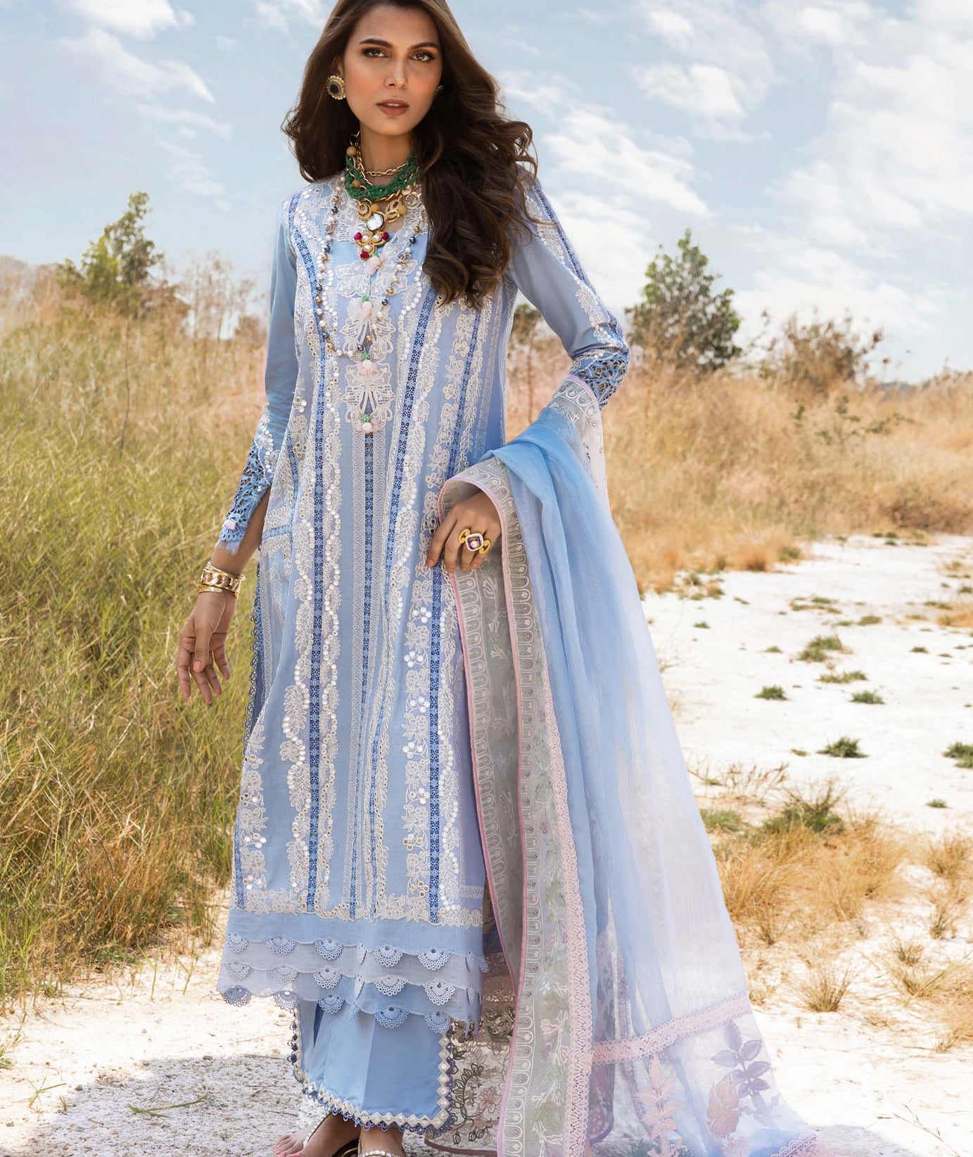 Saira*Shakira Lawn'25 NADINE-A