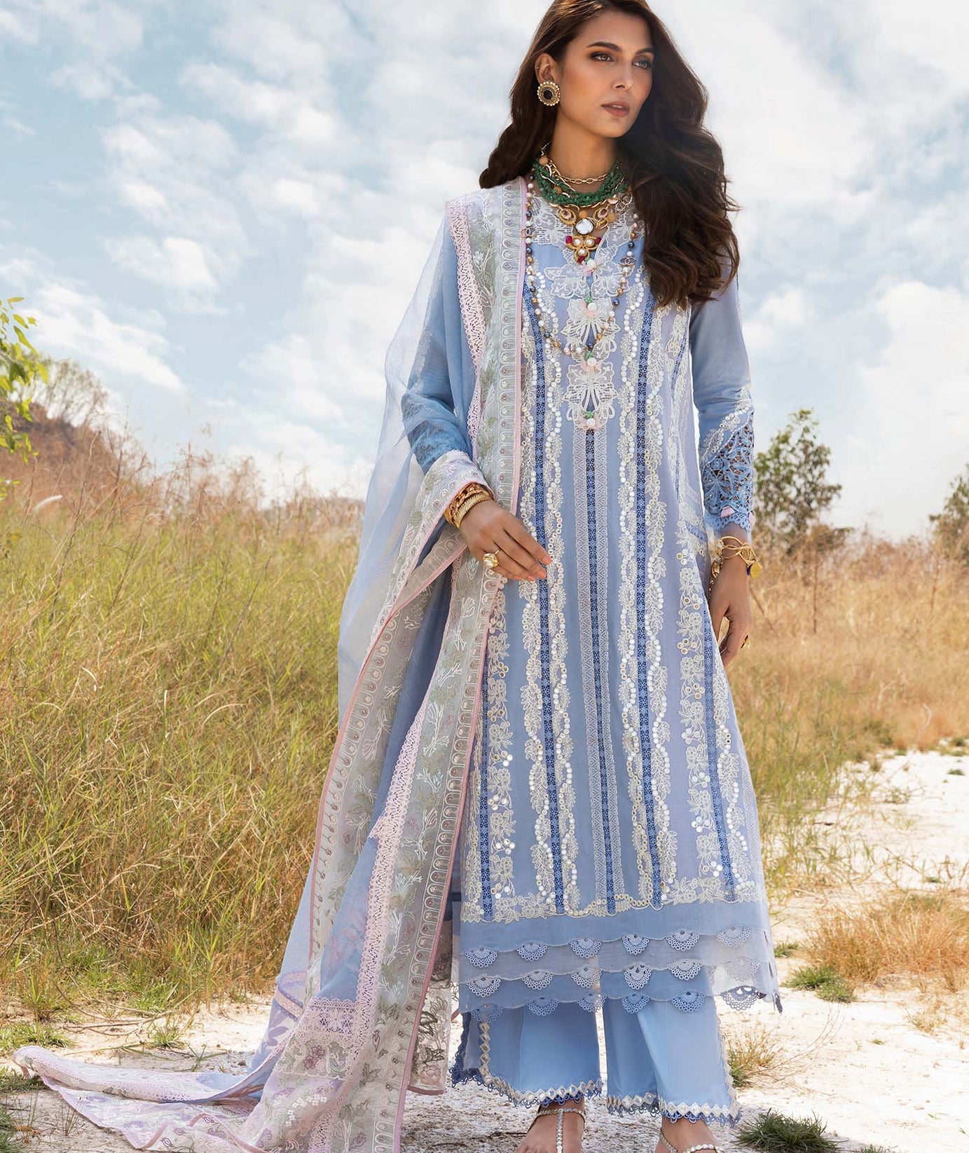 Saira*Shakira Lawn'25 NADINE-A