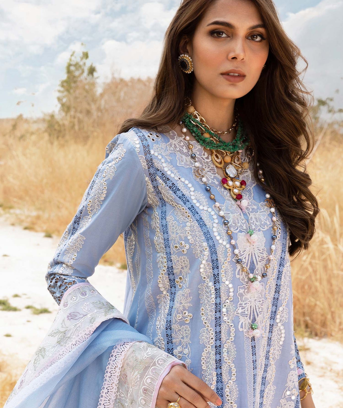 Saira*Shakira Lawn'25 NADINE-A