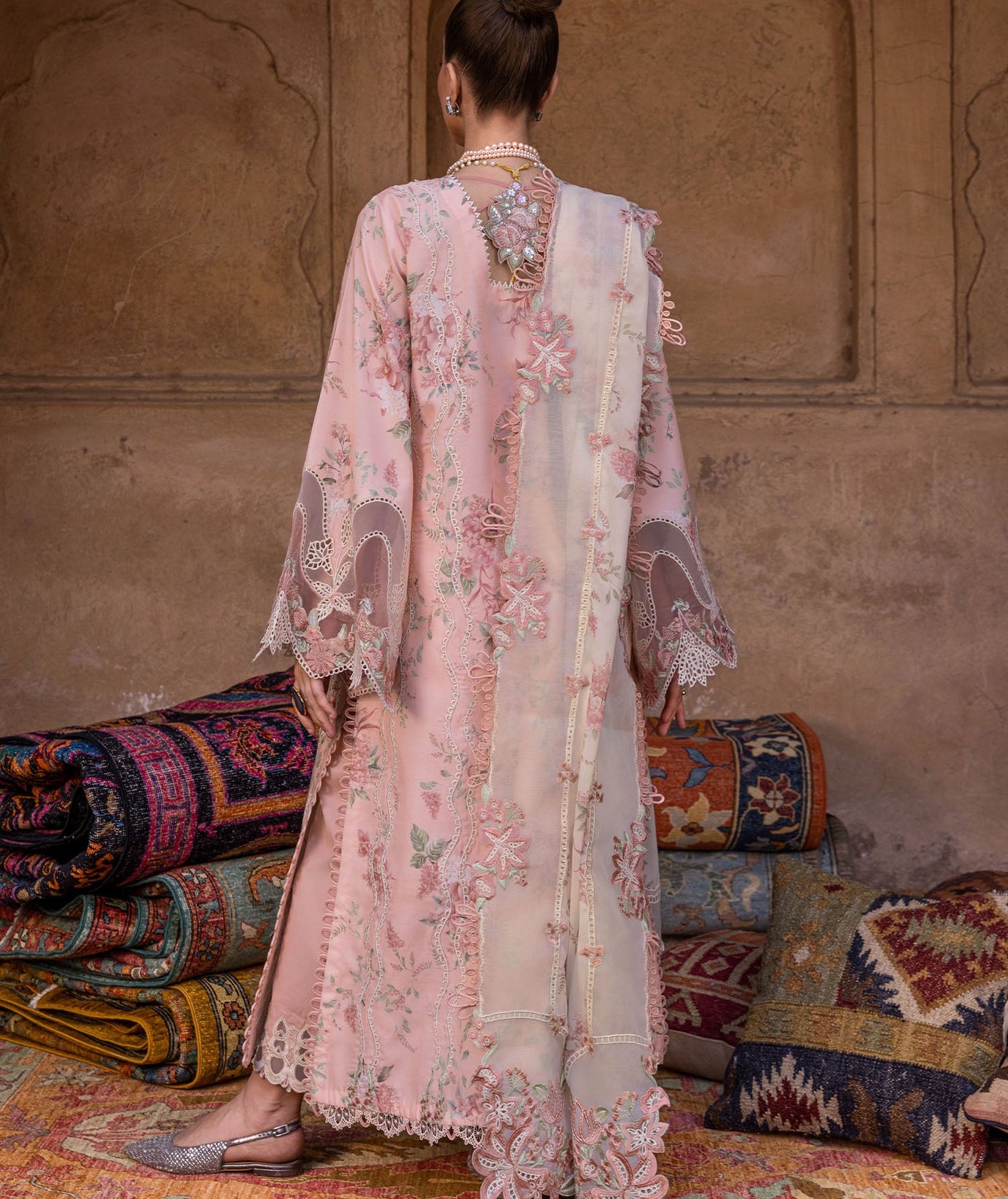 Crimson Luxe Lawn`25 LAVENDER FALL - D5A