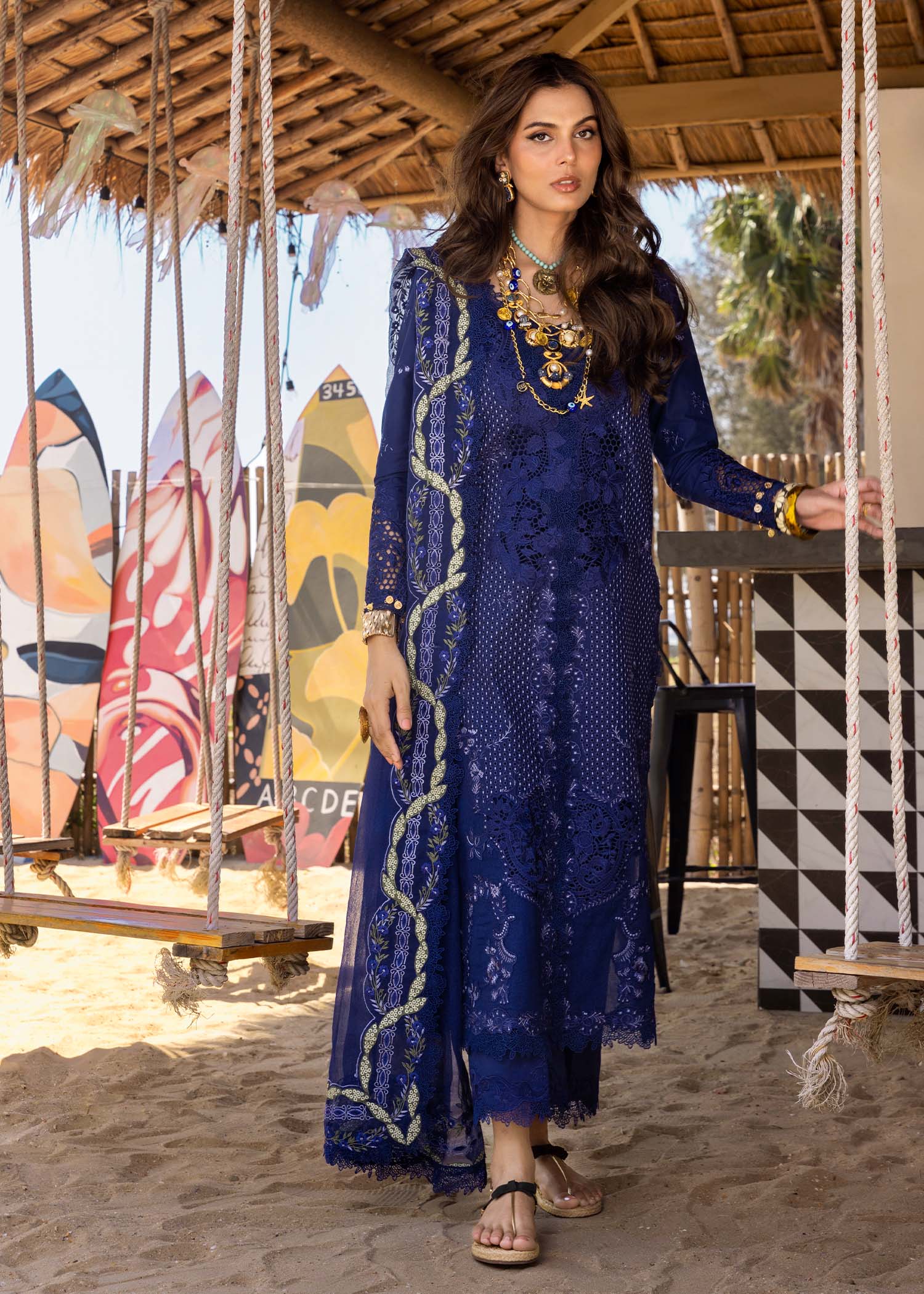 Saira*Shakira Lawn'25 LEYLA-B