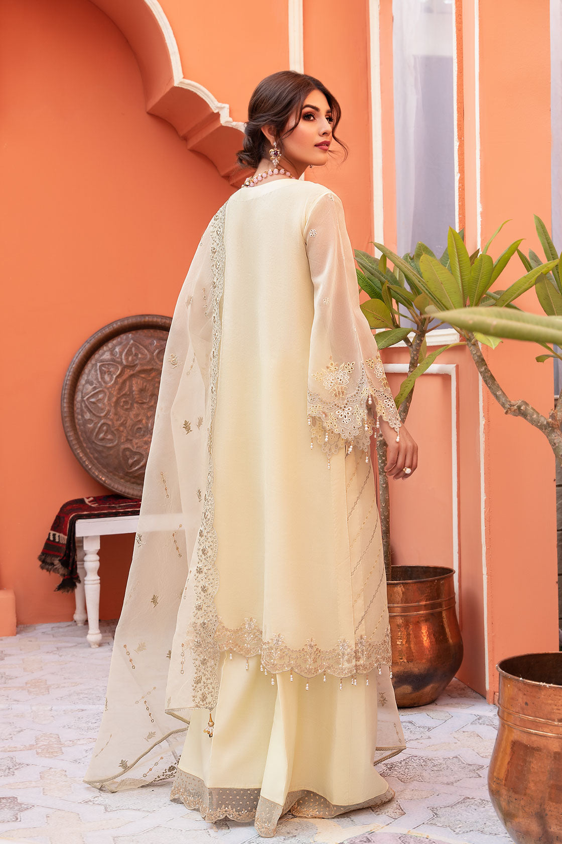 Meem Organza Handwork`21 D#03