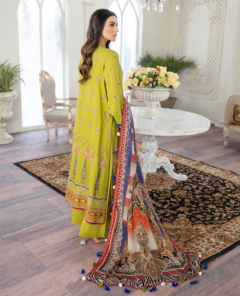 Freesia Luxury Lawn`21 D#02