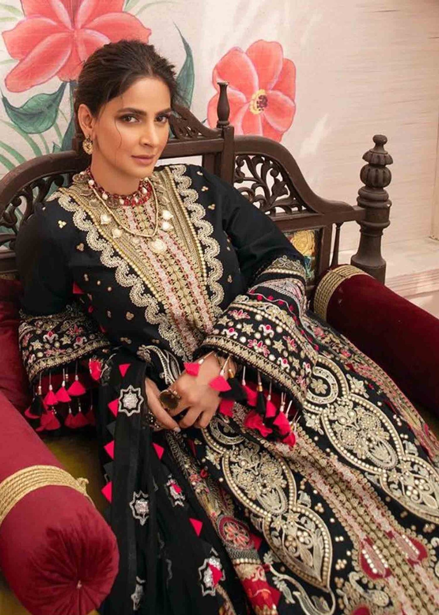 Maryam hussain Luxury Festive Lawn`21D#05 - JAHANARA