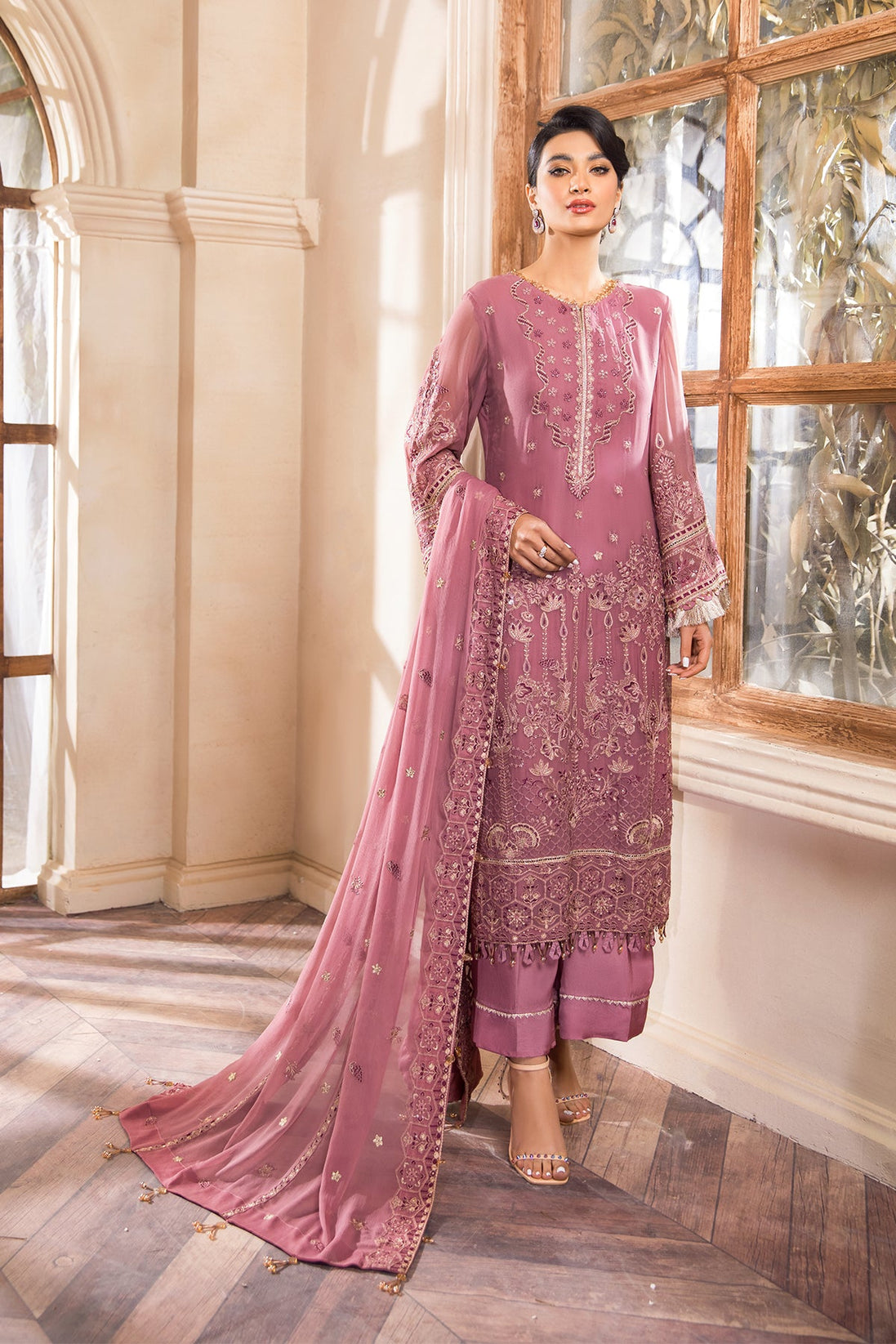 Farasha Emb Chiffon`22 D#02 (Vol-1)