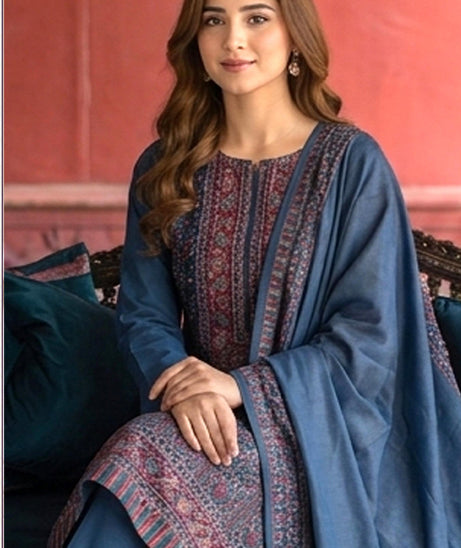 Shaista Kani Wool Jacquard'26 D#9