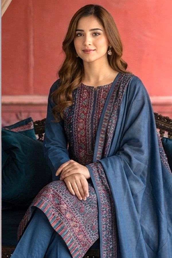 Shaista Kani Wool Jacquard'26 D#9