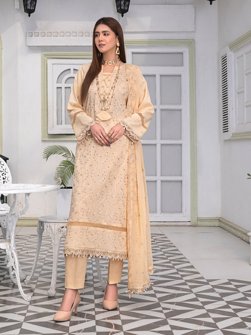 Feroza Fizza Luxury Lawn'24 D#04