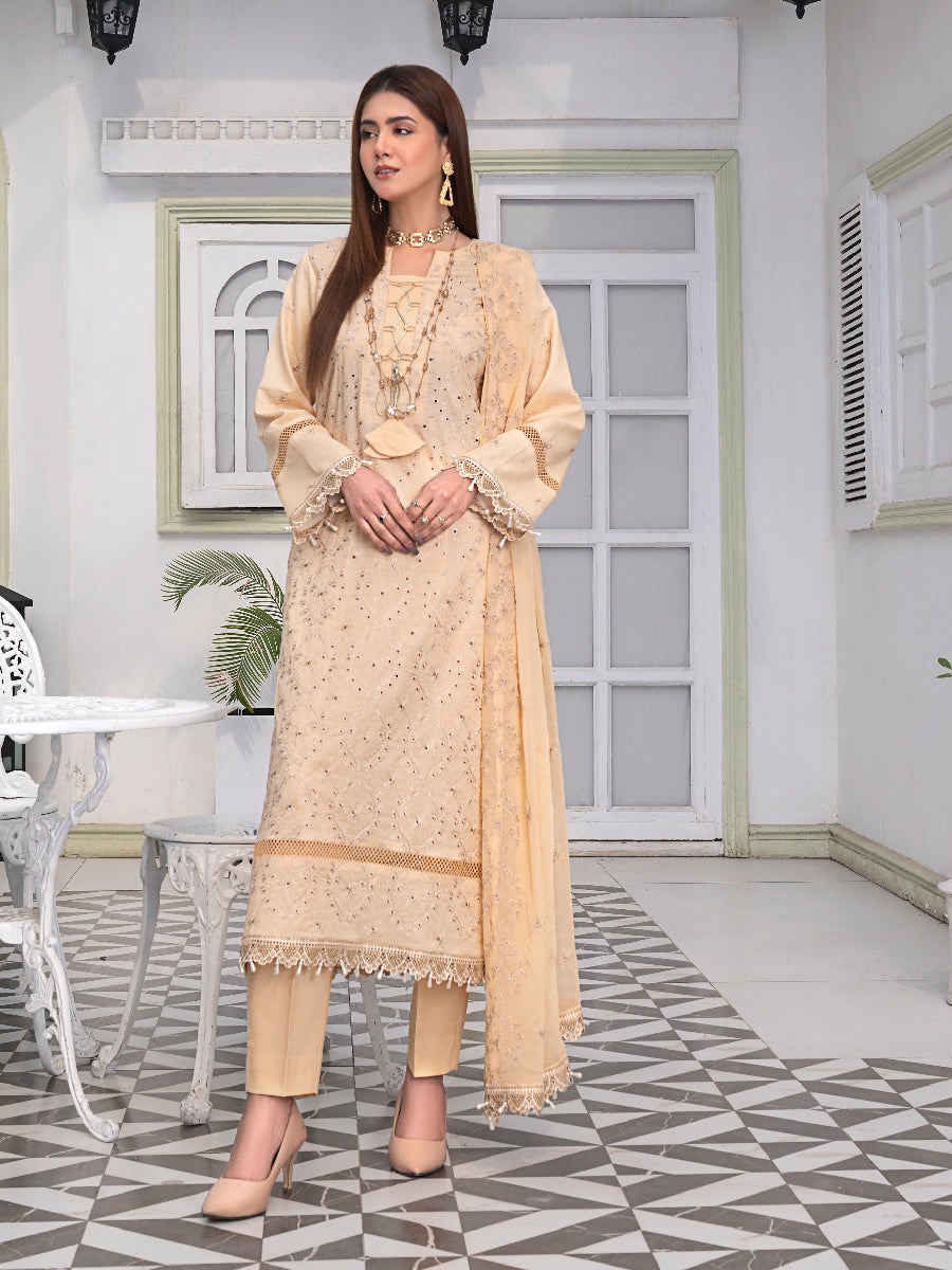 Feroza Fizza Luxury Lawn'24 D#04