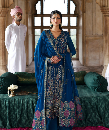 Eman Adeel Romansiyyah Luxury Formal`25 ZARQ