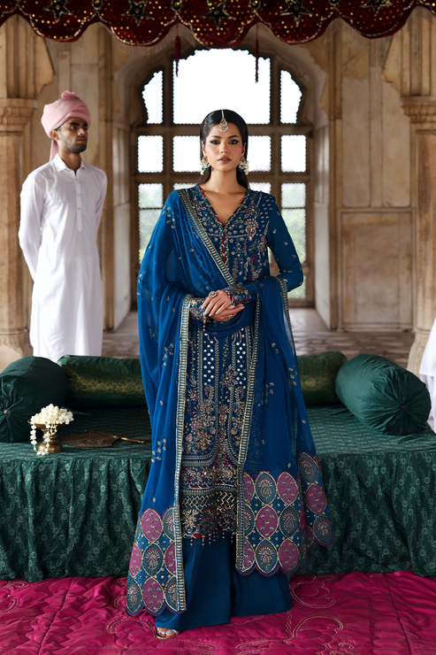 Eman Adeel Romansiyyah Luxury Formal`25 ZARQ