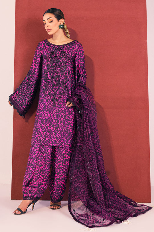 RA Nureh Silk Unstitched'23 (Vol-5) S#6