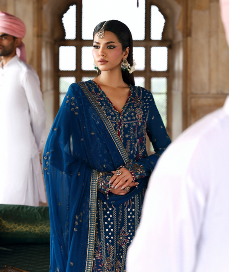 Eman Adeel Romansiyyah Luxury Formal`25 ZARQ