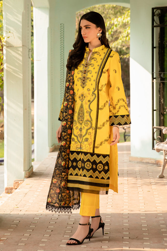 Noor-e-Nazar Premium Lawn`22 Felicity