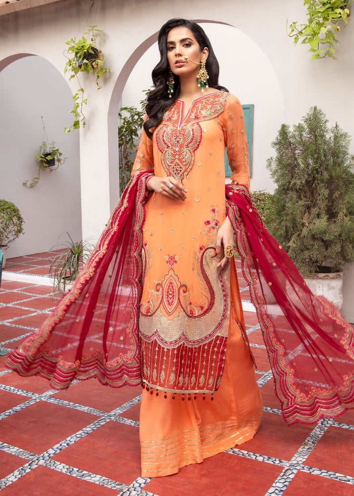 Azal Jaan-E-Adaa L/Chiffon`21 Amber
