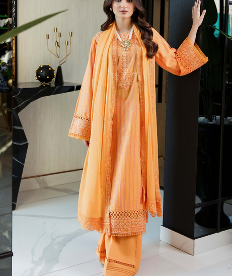 Humdum Vouge Emb Lawn'24 D#05