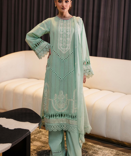 Humdum Vouge Emb Lawn'24 D#03
