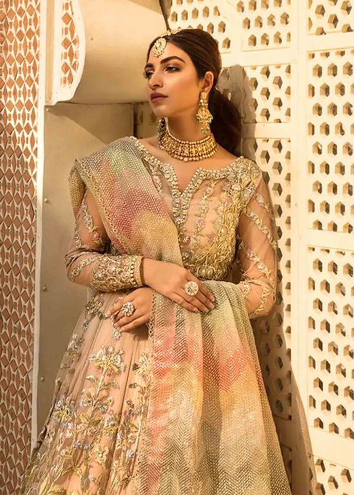 CRIMSON | Wedding Unstitched Collection '22 D# BLUSH - 1A