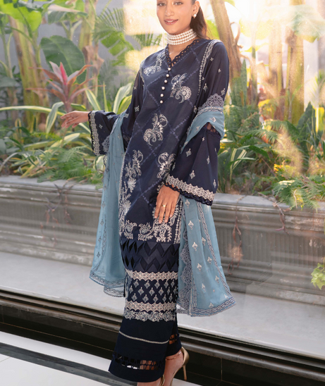 Humdum Meraki Lawn'24 D#08