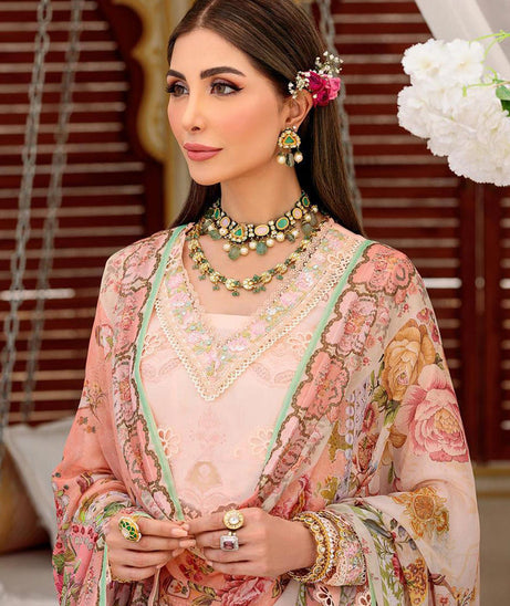 Noor By Saadia Asad Eid Chikankari Lawn'22 D#5-B