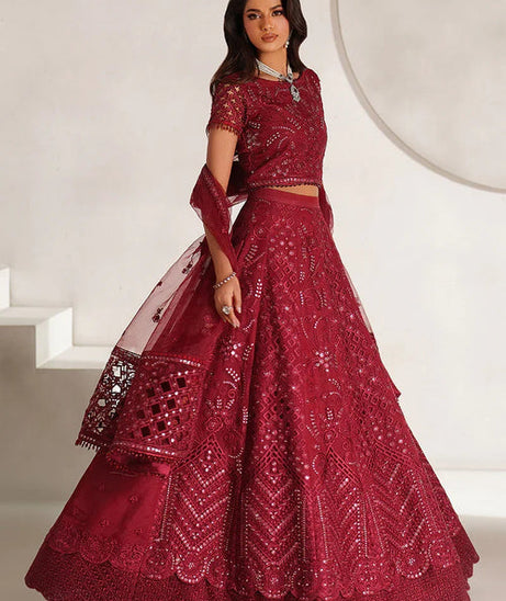 Zarif Muse Emb Organza`26 D#01 SHEEN