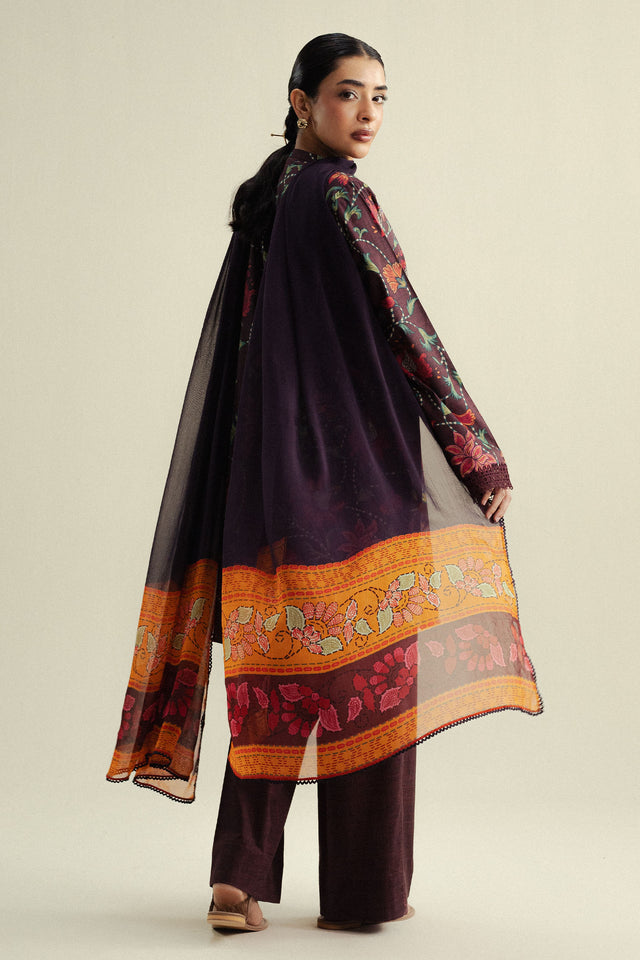 Coco By Zara Shahjahan Prints`25 (Meadow-1A)